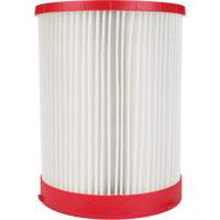 Large Wet/Dry Vacuum Filter, Hepa, Fits 12 US gal./9 US gal./6 US Gal. OCP Construction Supplies