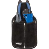 Utility Pouch, Knife Holder, Leather, 3 Pockets OCP Construction Supplies