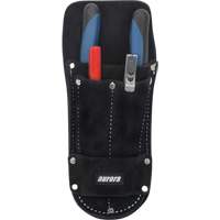 Tool Pouch, Plier Holder, Leather, 3 Pockets OCP Construction Supplies