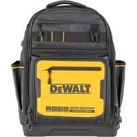 PRO Backpack, 13-3/4" L x 7-3/4" W, Black/Yellow OCP Construction Supplies