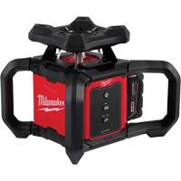 M18 Red Exterior Rotary Laser Level Kit with Receiver, 2000' (609.6 m) OCP Construction Supplies