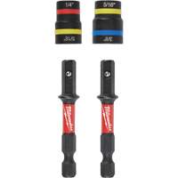 Shockwave Impact Duty Quik-Clear 2-in-1 Nut Driver Set, 5/16"/1/4"/3/8" Drive, 2-1/2" L, Magnetic OCP Construction Supplies