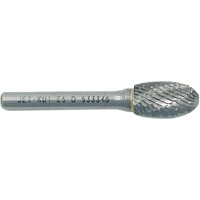 E3-DC Fraise ovale au carbure JET-KUT GP, 3/8" dia. OCP Construction Supplies