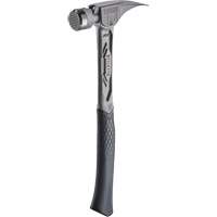 Marteau de charpente en titane meul&eacute; TIBONE, 14 oz, Prise en Acier plein, 15-1/4" lo OCP Construction Supplies