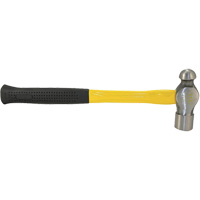 IBP-24F Ball Pein Hammer, 24 oz. Head Weight, Plain Face, Fibreglass Handle OCP Construction Supplies