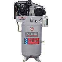 2-Stage Air Compressor, 80 Gal. (96 US Gal) OCP Construction Supplies