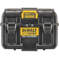 Chargeur 20V &agrave; deux ports ToughSystem 2.0, 14" x 15" x 9", Noir/Jaune OCP Construction Supplies