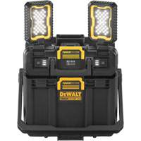 Baladeuse ajustable ToughSystem 2.0 avec rangement, 16" x 11" x 14", Noir/Jaune OCP Construction Supplies