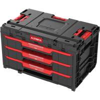 Arx&reg; 3-Drawer Toolbox, 23-1/10" x 15" x 13-2/5", Black OCP Construction Supplies