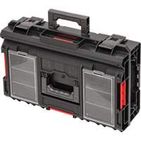 Arx Small Toolbox, 23" x 15" x 7-1/2", Black OCP Construction Supplies