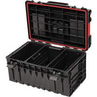 Arx&reg; Medium Toolbox, 23" x 15-1/5" x 12-3/5", Black OCP Construction Supplies