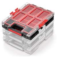 Arx Medium Organizer with Bins, 10-3/10" x 14-3/10" x 3", Black OCP Construction Supplies