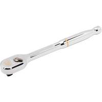120XP Full Polish Chrome Teardrop Ratchet, 3/8" Drive, Ergonomic Handle OCP Construction Supplies