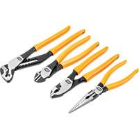 Jeu de pinces mixtes &agrave; double mat&eacute;riau PITBULL, 4 Morceaux OCP Construction Supplies