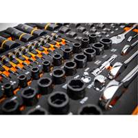 97-Piece Bolt Biter Mechanics Tool Set in Foam Storage Tray OCP Construction Supplies