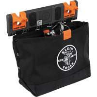 Bucket Work CentreS-Hook Hardware Pouch Module, Nylon, 1 Pockets, Black/Orange OCP Construction Supplies