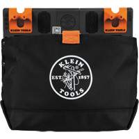 Bucket Work CentreS-Hook Hardware Pouch Module, Nylon, 1 Pockets, Black/Orange OCP Construction Supplies