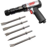 5-Piece Heavy-Duty Air Hammer with Chisel Set, 2.66 CFM, 1/4" NPT, 2600 BPM, 3/4" x 3" (19mm x 76mm) OCP Construction Supplies