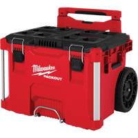 Boîte &agrave; outils sur roues PACKOUT, 18" x 22" x 19-1/2", Noir/Rouge OCP Construction Supplies