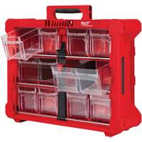 Organisateur PACKOUT &agrave; bac inclinable, 15-1/5" x 19-7/10" x 6-7/10", Noir/Rouge OCP Construction Supplies