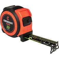  Ruban &agrave; mesurer CONTROLTOUCH NITE EYE, 1-3/16" x 25', Marques de goujon SAE OCP Construction Supplies