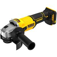 Meuleuse sans fil, sans balai &agrave; interrupteur lat&eacute;ral (outil seulement), Roue de 4-1/2", 20 V OCP Construction Supplies