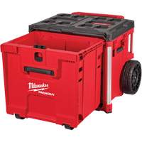 Coffre &agrave; outils roulant avec tiroir PACKOUT, 19" x 24" x 20", Noir/Rouge OCP Construction Supplies