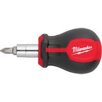 Tournevis court &agrave; embouts interchangeables 6-en-1, 3" lo, Prise Coussin&eacute;e OCP Construction Supplies