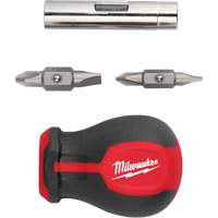 Tournevis court &agrave; embouts interchangeables 6-en-1, 3" lo, Prise Coussin&eacute;e OCP Construction Supplies