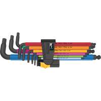 950/9 Hex-Plus Multicolour L-Key Set, 9 Pcs., Imperial OCP Construction Supplies
