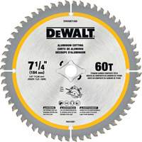 Lame circulaire en acier avec pointes en carbure de tungst&egrave;ne, 7-1/4", 60 dents, Pour Non ferre OCP Construction Supplies