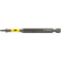 Impactech&reg; Power Bit, Slot, 6F-8R Tip, 1/4" Drive Size, 3-1/2" Length OCP Construction Supplies
