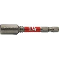 Impactech&reg; Nut Driver, 1/4" Tip, 1/4" Drive, 2-9/16" L, Magnetic OCP Construction Supplies