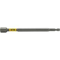 Impactech&reg; Nut Driver, 5/16" Tip, 1/4" Drive, 6" L, Magnetic OCP Construction Supplies