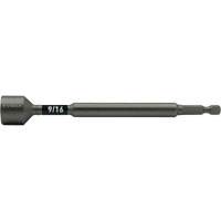Impactech&reg; Nut Driver, 9/16" Tip, 1/4" Drive, 6" L, Magnetic OCP Construction Supplies
