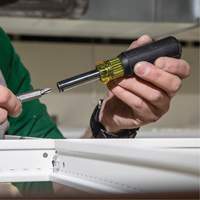 11-in-1 Magnetic Screwdriver / Nut Driver, Cushion Grip Handle OCP Construction Supplies