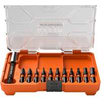 Slim ProFlex Impact Bit Set, 12 Pcs., Magnetic OCP Construction Supplies