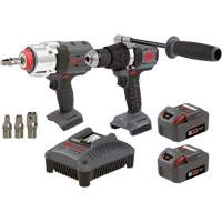 Ensemble de marteau perforateur & cl&eacute; &agrave; chocs, Lithium-ion, 20 V OCP Construction Supplies