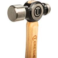 Ball Pein Hammer, 24 oz. Head Weight, Polished Face, Wood Handle OCP Construction Supplies