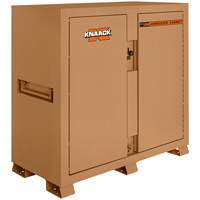 Model 139 Jobsite Cabinet with Padlock, Steel, 59.4 Cubic Feet, Tan OCP Construction Supplies