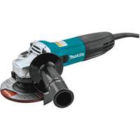Angle Grinder with Thumb Switch, 4-1/2", 120 V, 6 A, 11000 RPM OCP Construction Supplies