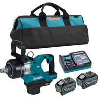 40Vmax XGT Brushless Short Anvil Impact Wrench Kit, 40 V, 1" Socket OCP Construction Supplies