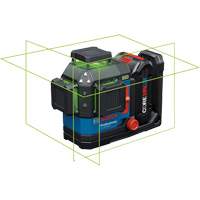 360 Connected Green-Beam Three-Plane Leveling and Alignment Laser OCP Construction Supplies