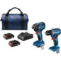 Ensemble de 2 outils, Lithium-ion, 18 V OCP Construction Supplies