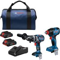 Ensemble de 2 outils, Lithium-ion, 18 V OCP Construction Supplies