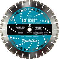 General Purpose Thin Kerf Diamond Blade, 14", Brick/Concrete/Stone Use OCP Construction Supplies