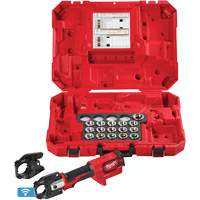M18 FORCE LOGIC 600 MCM Cu Crimper with 750 MCM Expanded Jaw & Dies OCP Construction Supplies
