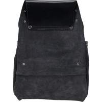 Phantom Collection Heavy-Duty Nail & Tool Bag, Leather, 10 Pockets, Black OCP Construction Supplies