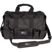 Phantom Collection 18" Contractor's Tool Bag, Ballistic Polyester, 25 Pockets, Black OCP Construction Supplies