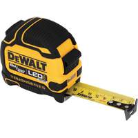 TOUGHSERIES Lighted Tape Measure, 26'/8 m, Imperial & Metric Graduations OCP Construction Supplies